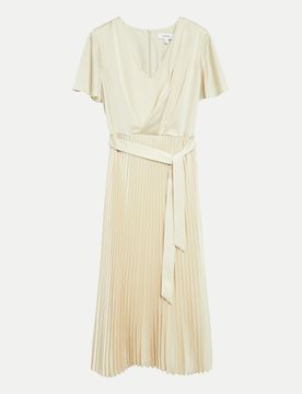 Comma Kleid Beige 40