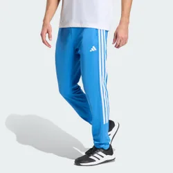 PANTALONI WORKOUT ESSENTIALS ALL-SET 3-STRIPES KNIT M Ray Blue / White