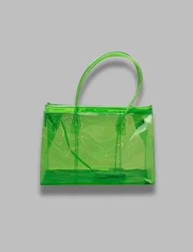 Jano transparent shopper bag - Essentiel Antwerp - FashionsVida