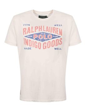 T-Shirt In Jersey Di Cotone Con Stampa Logo