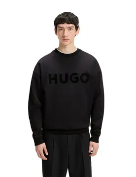 Hugo Sweat-shirt Dinex 10266483 01 Red Black M
