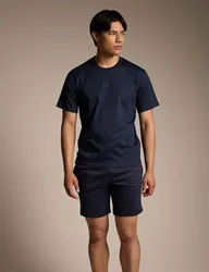 Pure Cotton Pyjama Set Navy male