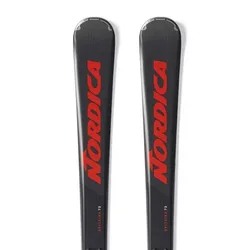 Pack De Skis Alpins Spitfire 73+tp2 Compact 10 Fdt Anthracite / Red 144 Homme