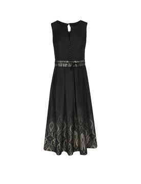 Vestido tradicional FENJA negro 36