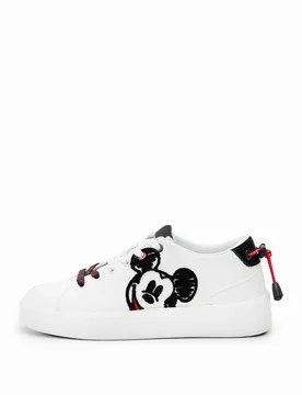 Baskets à plateforme Mickey Mouse WHITE 39 female - Desigual - FashionsVida