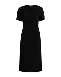 Vestido midi Mujer Negro 38 Mujer