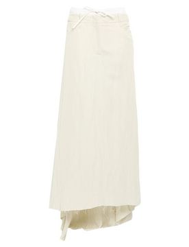 Maxi-Rock Damen Elfenbein 34,36,38,40 Damen