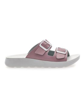 Ciabatte rosa con doppia fibbia 12 AG 38