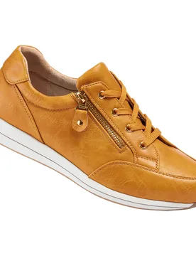 Komfort-Sneaker "Karin" gelb 37 Damen - wonderwalk - FashionsVida