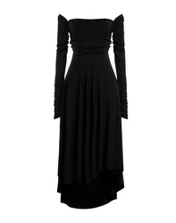 Vestido midi Mujer Negro 36,38,40,42 Mujer