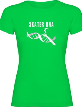 T-shirt à Manches Courtes Skateboard Dna Light Green XL - Kruskis - FashionsVida