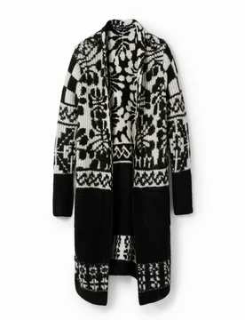 Cardigan long oversize M. Christian Lacroix BLACK M female - Desigual - FashionsVida