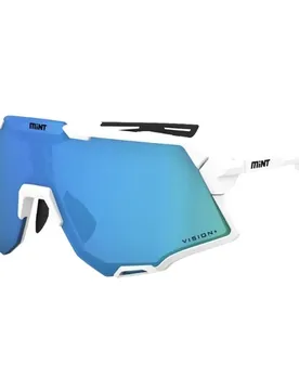 Occhiali Da Sole Rouleur Vision+ White / Blue