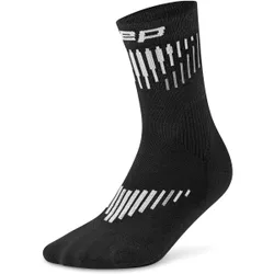 Core Run Merino 3.0 Mid Cut Damen Socken, schwarz IV