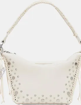 Bolso mediano tachuelas flecos - Desigual - FashionsVida