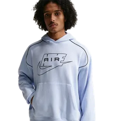 Air Men Hoodies - Blue - Size - Blue - Size: Extra Large