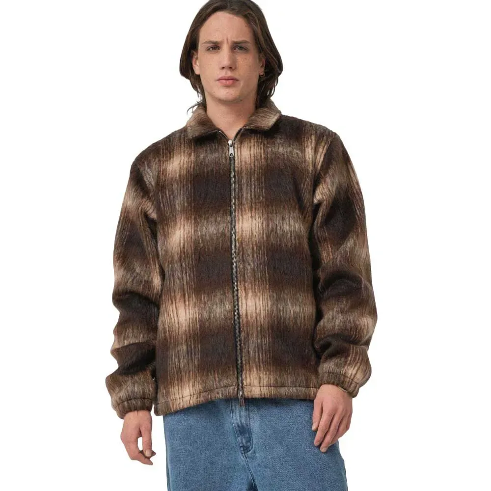 Veste Hideout Brown Check M - Santa Cruz - FashionsVida
