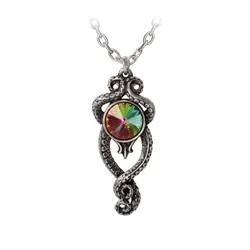Gothic Halskette - Light in the Dark - silberfarben - Unisex - unisex