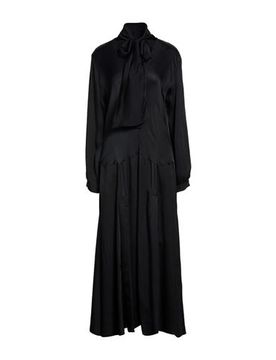 Vestido largo Mujer Negro 36 Mujer