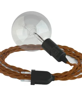 Cables Suspension Luminaire Tm22 3 M Brown / Black One Size - Creative - FashionsVida