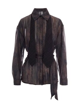 Cashmere-Blend Shirt for Women