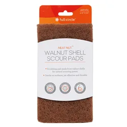 Neat Nut Walnut Scour Pads - Set of 3