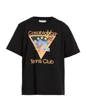 Camiseta Hombre Negro L,M,XL,XXL Hombre - Casablanca - FashionsVida