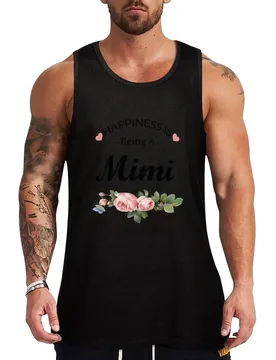 Happiness Is Being a Mimi Tank Top Pattern Graphic Tank Top Geometric Print Sleeveless - Aliexpress - FashionsVida