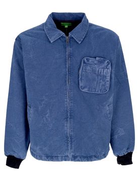 Giubbotto Uomo Bowen Work Jacket Washed Blue