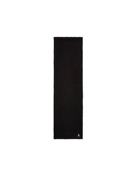 POLO Schal schwarz ONE SIZE damen