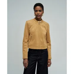 Chaqueta de ante de mujer