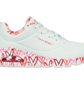 Uno - Loving Love Damen Freizeitschuhe, weiß, Größe 37 37 - Skechers - FashionsVida