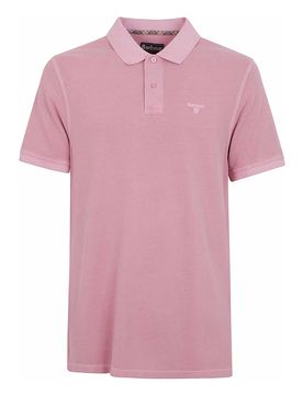 Barbour Washed tartan pique polo