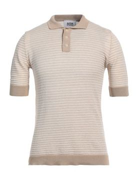 Alpha Polo Hombre Beige 50 Hombre