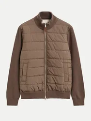 Gant Jacke aus Woll-Mix Braun M