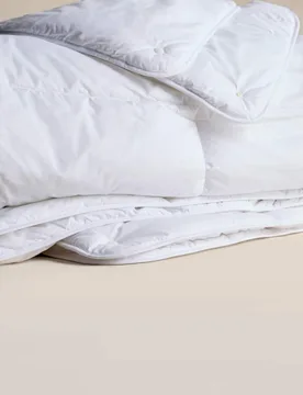Luxury Down Alternative 13.5 Tog All Seasons 3-in-1 Duvet White - M&S - FashionsVida