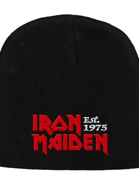 Mütze - Est. 1975 - schwarz - Lizenziertes Merchandise! - Unisex - unisex - Iron Maiden - FashionsVida