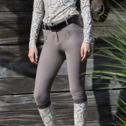 Damen Reithose KLKerry, brown iron 34