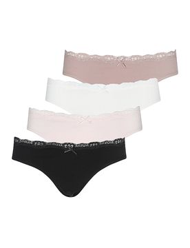 Bragas paquete de 4 rose box beige 48-50