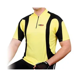 Maglia A Maniche Corte Contour Yellow / Black
