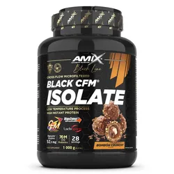 Proteine Del Siero Del Latte Isolate Black Cfm Croccante Di Caramelle 1kg