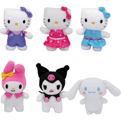 Micro Peluche 8 cm Asst - CDU Hello Kitty