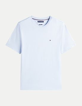 Basic T-Shirt Blau XXL