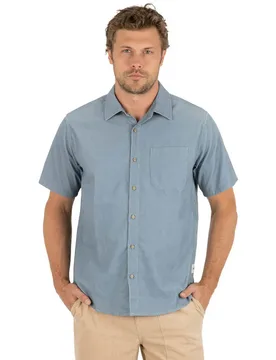Chemise à Manches Courtes Ward Cord Worker Blue XL - Hurley - FashionsVida