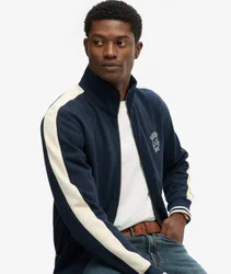 Superdry Herren Athletic Club Trainingsjacke Navy - Größe: S