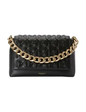 Pochette Damen Schwarz -- Damen - Serapian - FashionsVida