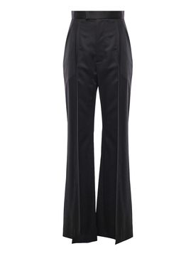 Pantaloni Svasati In Lana