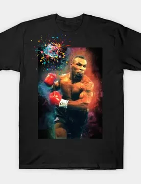 The Boxing Legend Mike Tyson T-Shirt 100% Cotton O-Neck Short Sleeve Summer Casual Mens T-shirt Streetwear - Aliexpress - FashionsVida