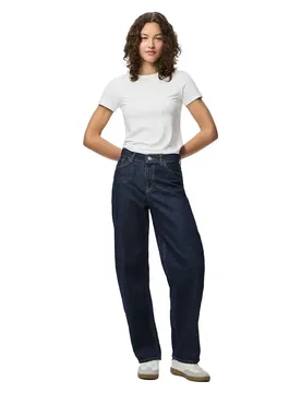 Jean Grace Barrel Fit Dark Blue Denim / Rinse 29