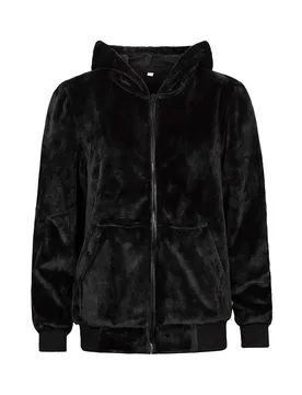 Mens Warm Soft Fleece Snoodie Hoodie - Heat Holders - FashionsVida